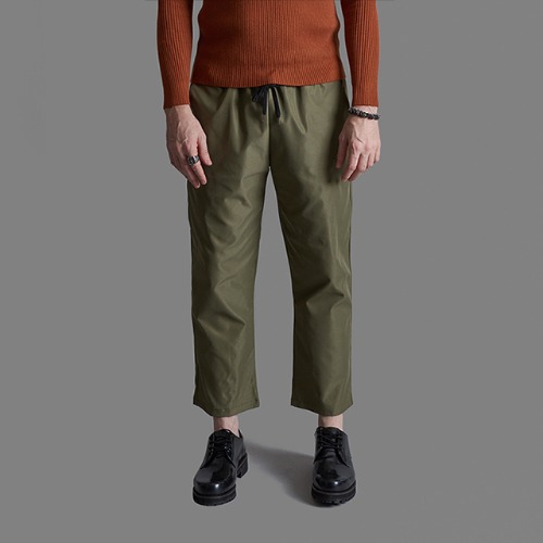 [送料無料]スミスアもーテーラードバンディングチノパンツカーキ