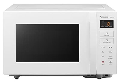 他サイト： パナソニック 電子レンジ 単機能 フラットテーブル 22L 新生活 スピードあたため ヘルツフリー ホワイト NE-FL1A-Wの商品画像