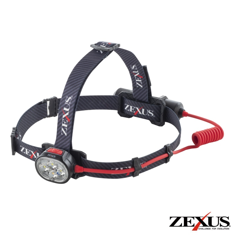 ゼクサス ZX-R380 充電式LEDヘッドライト 1000ルーメン(ブラック) ZXR380