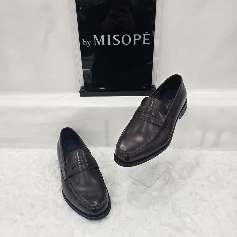By 男性クラシックペニーローファー 122HT219SD003 MBROWN 1 JJ