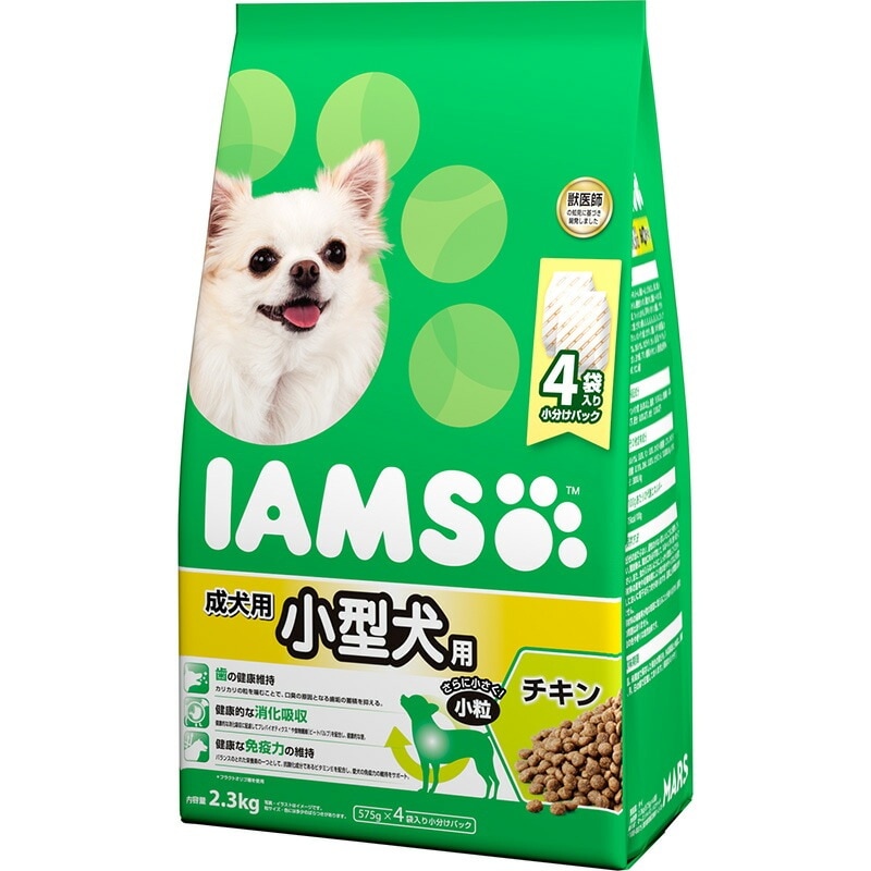 （まとめ買い）マース アイムス 成犬用 小型犬用 チキン 小粒 2.3kg 犬用フード [x3]