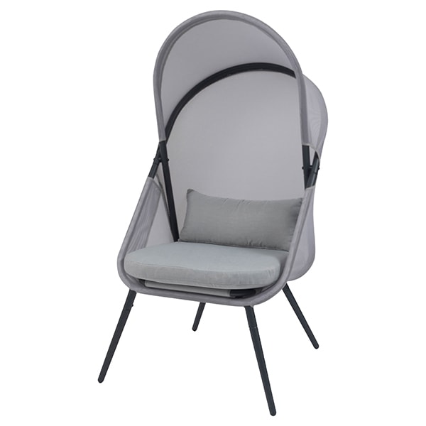 RKC-539LGY グレー ルーフフォールディングチェア メーカー直送