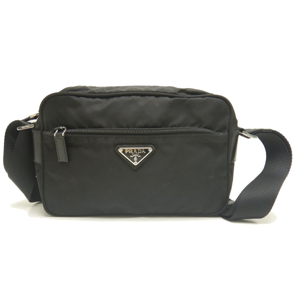 BT0167 ショルダーバッグ VELA ナイロン NERO/252980【中古】