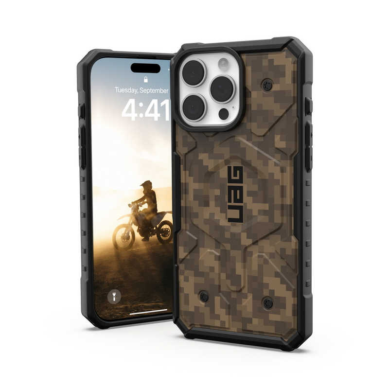 UAG　iPhone 16 Pro Max 耐衝撃ケース MAGSAFE対応 PATHFINDER SE デジカモダークアース　UAG-IPH24LA-MS-DD
