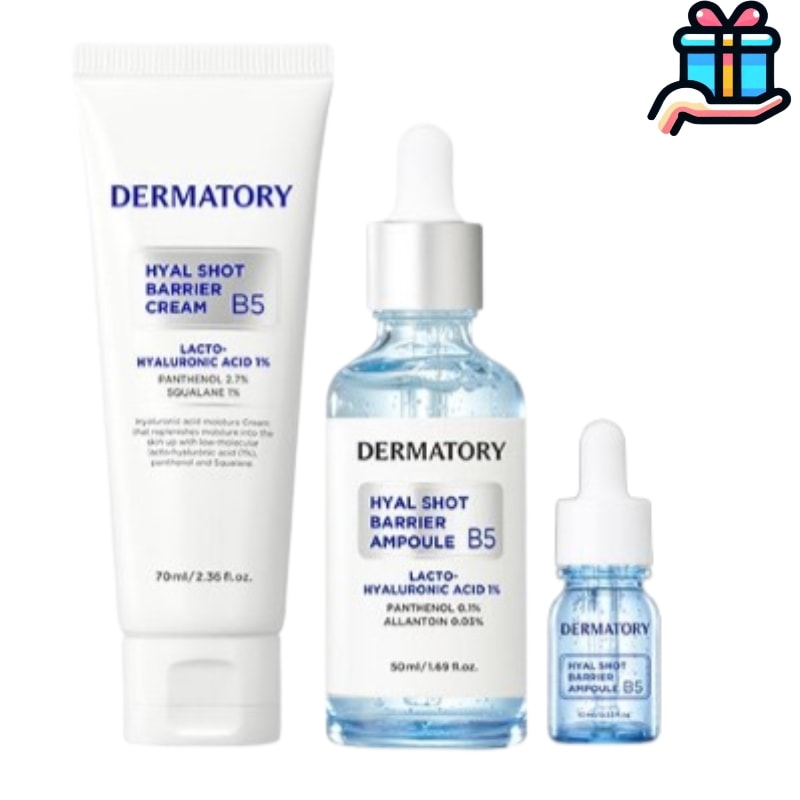 [水分SET] バリアアンプル+バリアクリーム+バリアアンプル3種 韓国人気 スキンケア 乾燥肌 肌バリア 光彩 吸収力 高保湿 高鎮静 高栄養 正規品