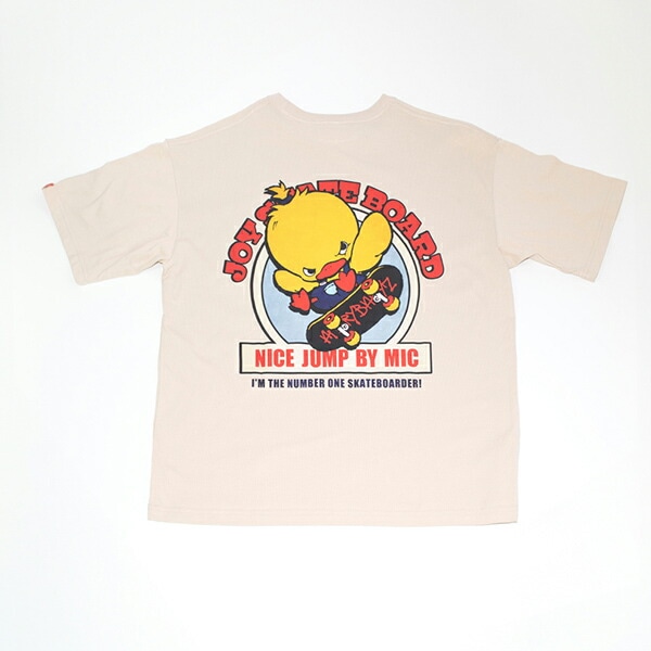 angrybabyz アンベビ ベージュ スケボー XL Tシャツ アパレル メンズ レディース_1005-ab01-10