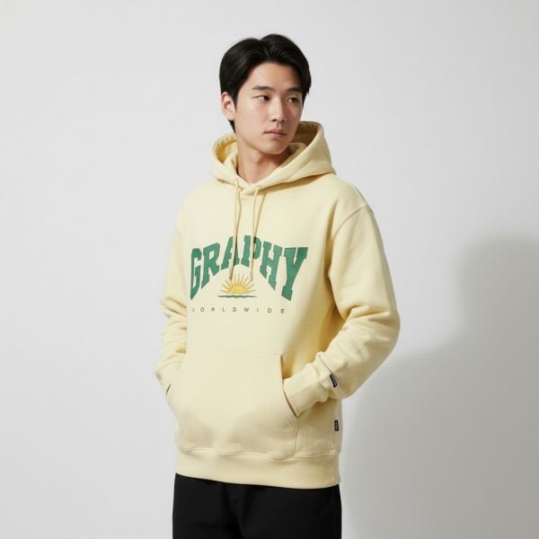 GRAPHY Sun Hoodie_Light Yellow