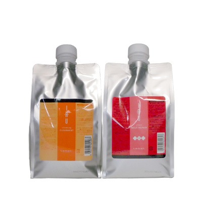 Lebel ルベル IAU イオ クレンジング クリアメント(シャンプー)1000ml＆イオ クリーム メルトリペア トリートメント1000ml 詰め替えセット(送料無料 一部地域除く)