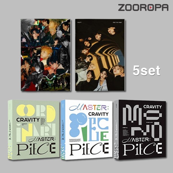 [5종세트] CRAVITY 크래비티 FIND THE ORBIT MASTER PIECE