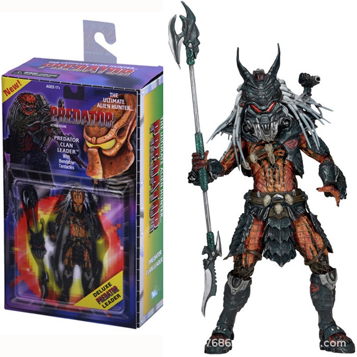 NECA プレデター クランリーダー Kenner 7 インチ可動