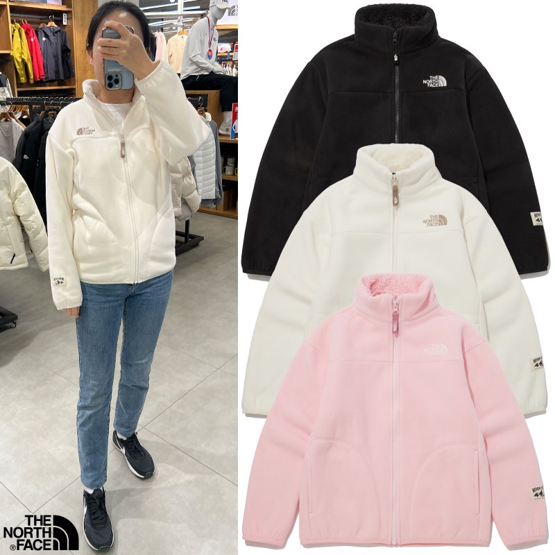 大人OK関税負担なし韓国正規品保証 NJ4FP51S KS LOYALTON FLEECE JACKETデイリー 基本 着装 男子 女子 人気 韓国 ファッション 男女共用 アウトドア