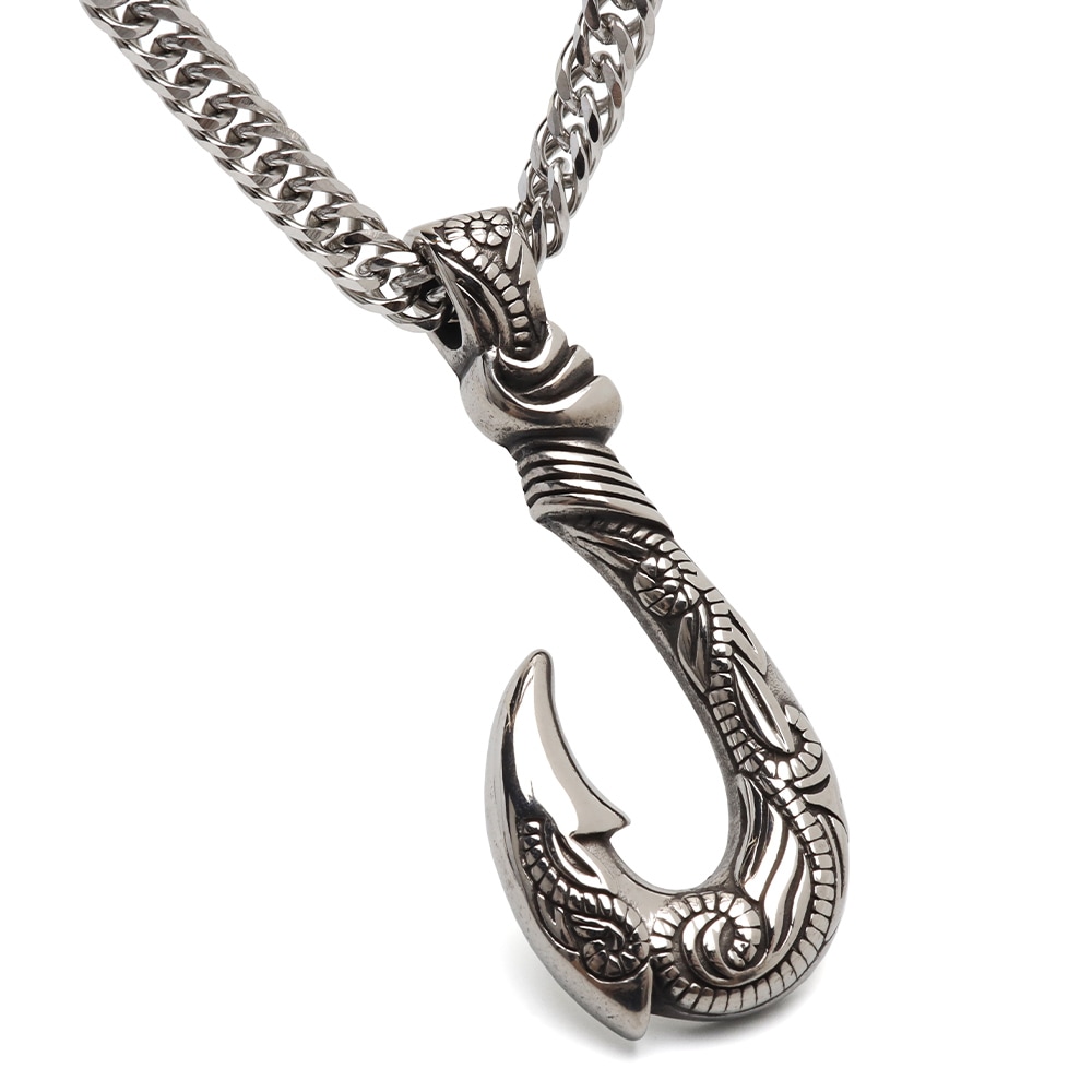 ステンレス フィッシュフックネックレス [nc106-n946-n348-s-6mm] 5,478円