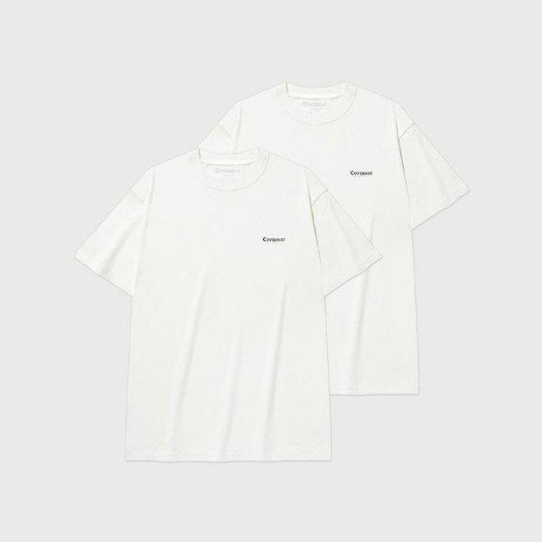 半袖Tシャツ JQS CO2502STE1-WH クールコットンTシャツ White White