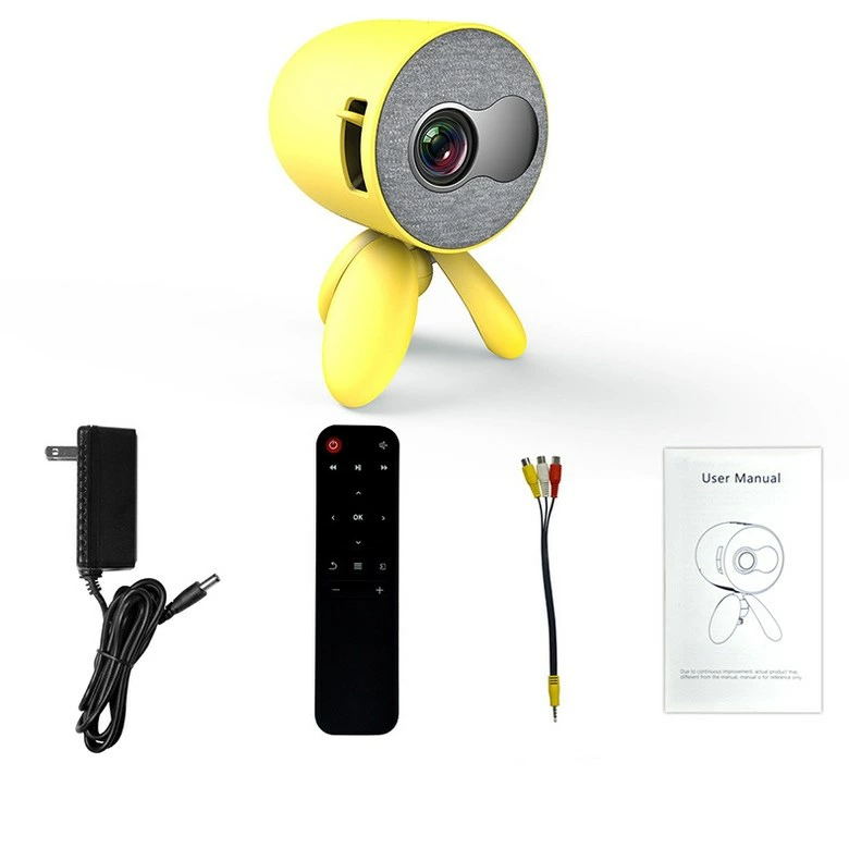 プロジェクター ライトモバイルプロジェクター 小型 家庭用 スマホ dvd モバイルプロジェクテレビ