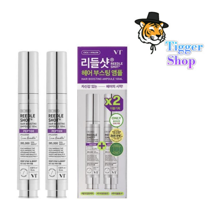 【15ml+15ml】【NEW育毛剤 韓国】 PDRN リードルショット ヘアアンプル100dL(頭皮セラム/スカルプケア/脱毛/頭皮強化)/脱毛器