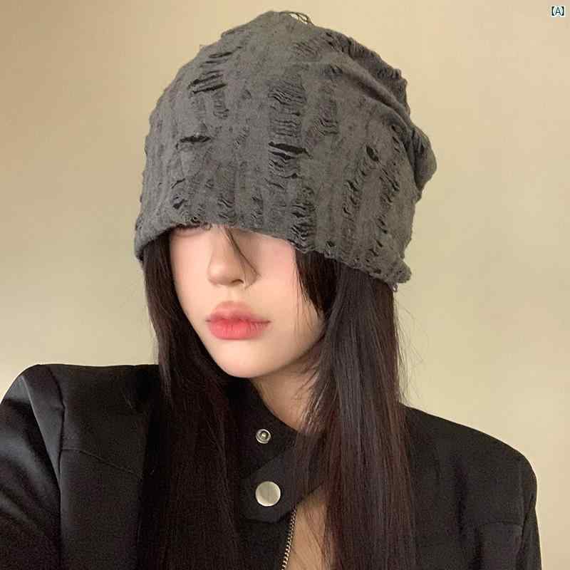 レディースファッション　ファッション小物　オシャレ Wasteland 風穴 パイル 帽子 秋冬 レトロ 顔 見せ 小柄 大きい頭囲 暖かい プルオーバー