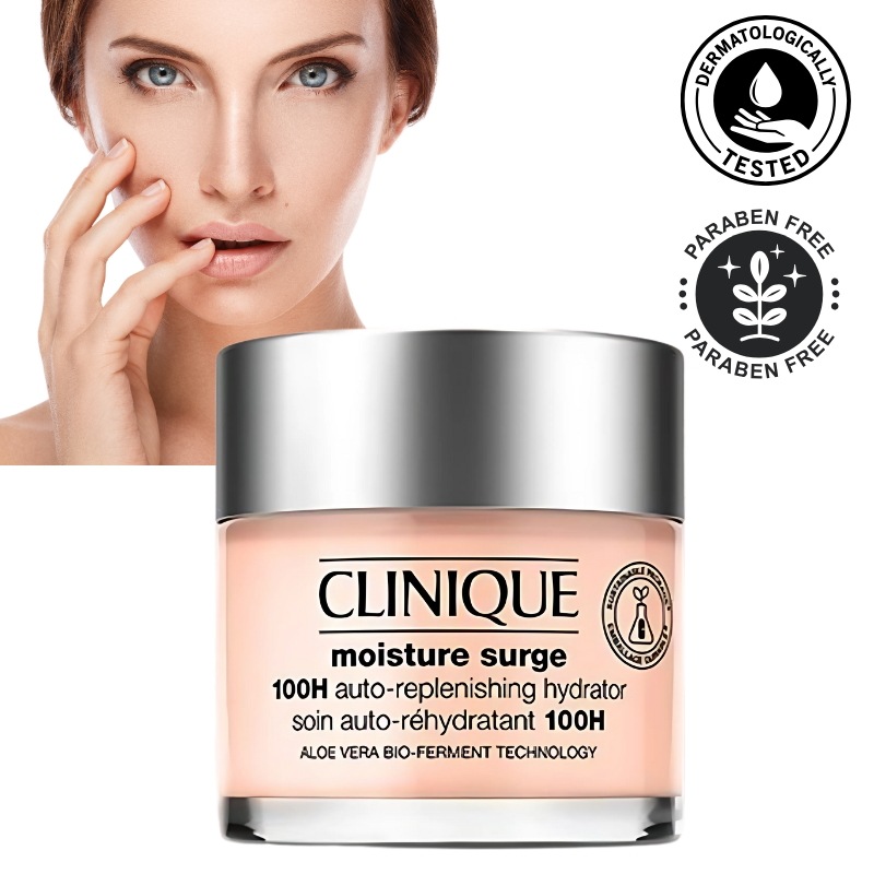 モイスチャーサージ100Hハイドレーター 50ml 韓国コスメ 超保湿ジェルクリーム 弱酸性処方 敏感肌用 水分チャージ 長時間しっとり 無香料 保湿クリーム 肌のキメ 整える エッセンス トナー