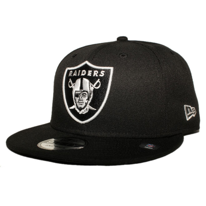 スナップバックキャップ 帽子 9fifty メンズ レディース NFL ラスベガス レイダース フリーサイズ