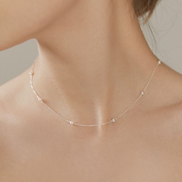 sense pearl chain necklace おしゃれ 韓国芸能人着用 韓国ファッション