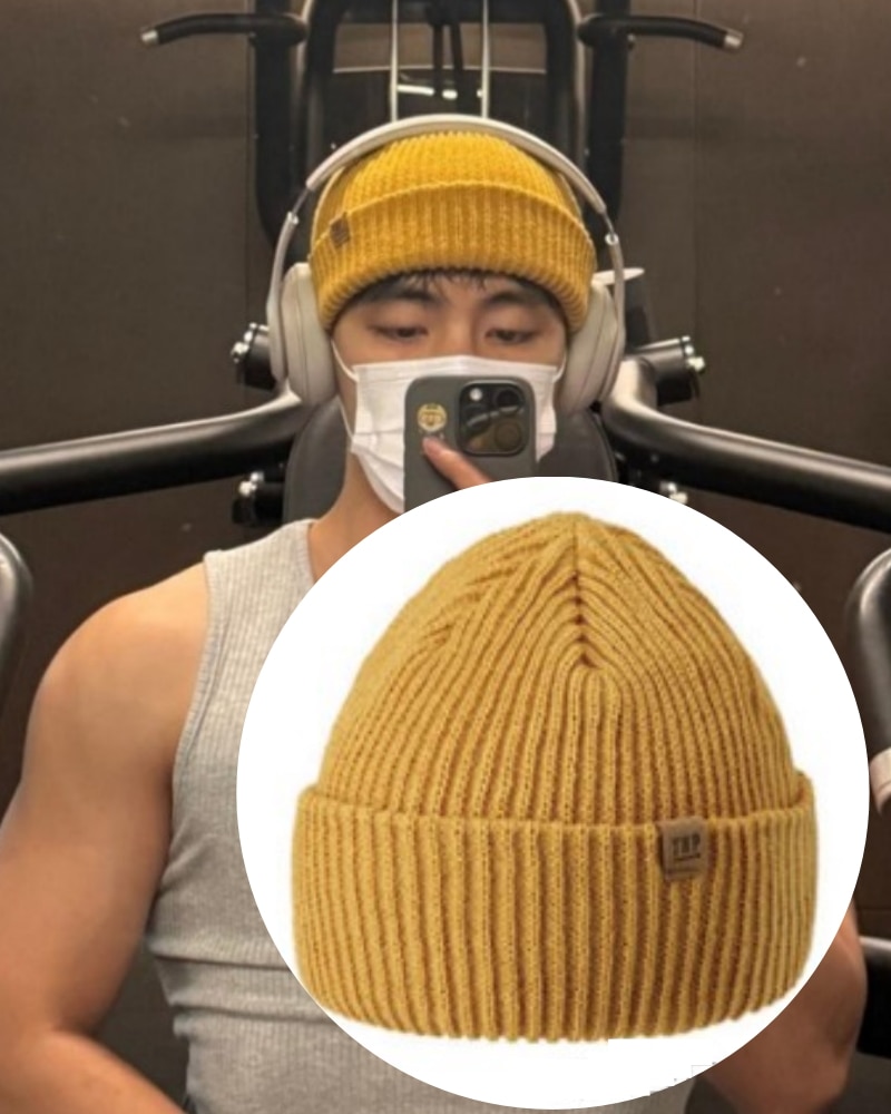 Qoo10 TNP BTS V着用 BEANIE 無地 ニッ