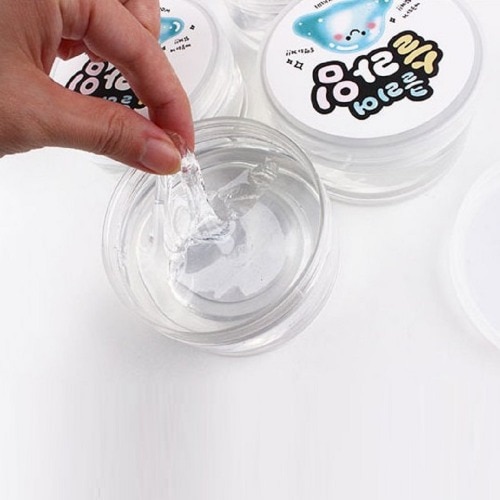 クリアスライム×12個面白い肌触り遊びおもちゃ遊び心団体誕生日こどもの日クリスマスプレゼントイベントプロモーション