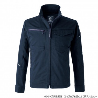 イーブンリバー ソリッドストレッチジャケット ネイビー(04) サイズ:5L US1607