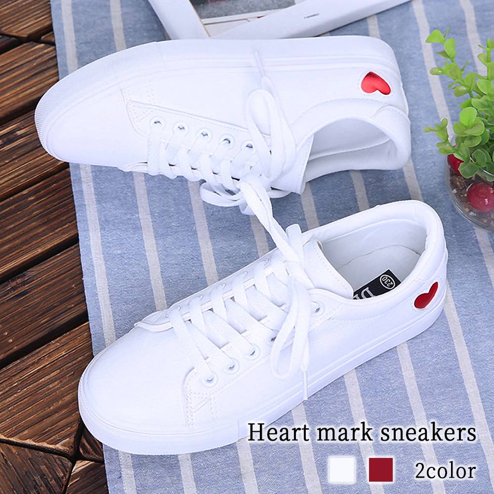 スニーカー レディース ハートマークスニーカー グレー 5E 軽量 4E キャンバス 白 かわいい ハイカット 新作 キルティング 秋 3E スリッポン ボア 冬 シューズ 歩きやすい 厚底 疲れない