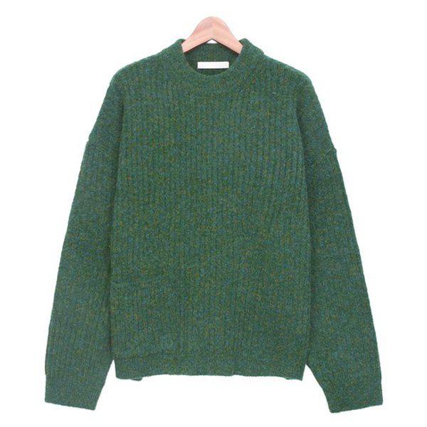 ニット SBK025 3COLOR 男女共用 アルパカ リサイクル ニット 長袖Tシャツ