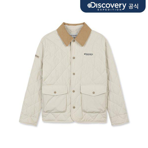 キッズ パッド入りキルティングジャンパー (BEIGE2) _