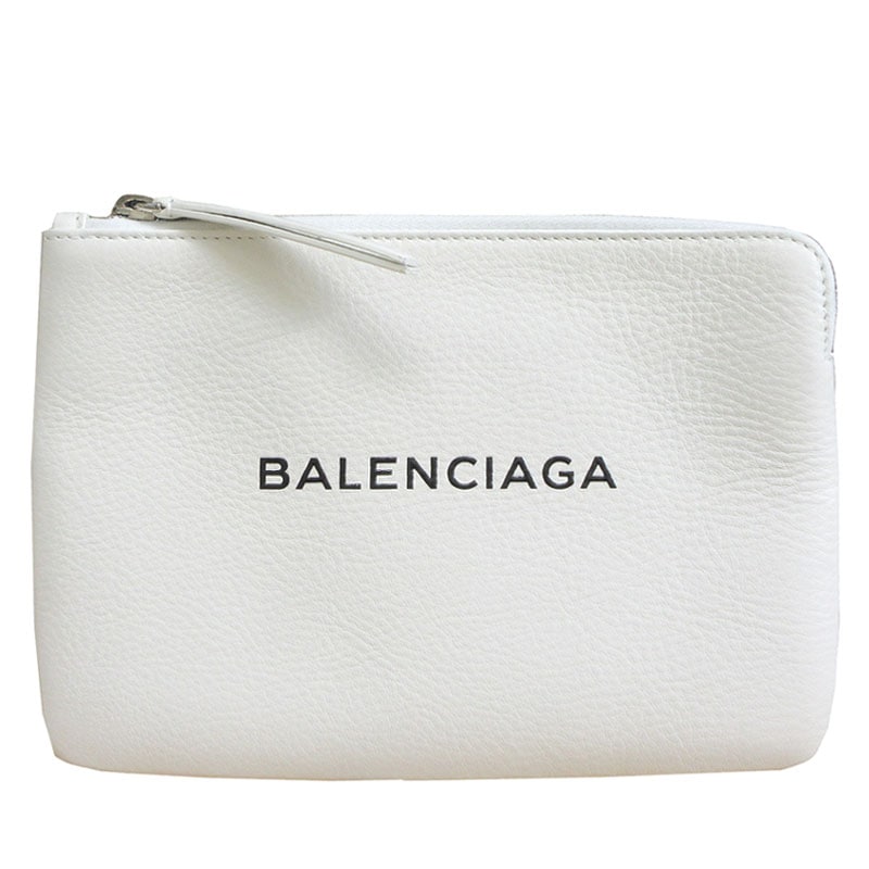 【訳アリ】ミニポーチ 492465 DLQ4N 9060 BLANC OPTIQUE EVERYDA