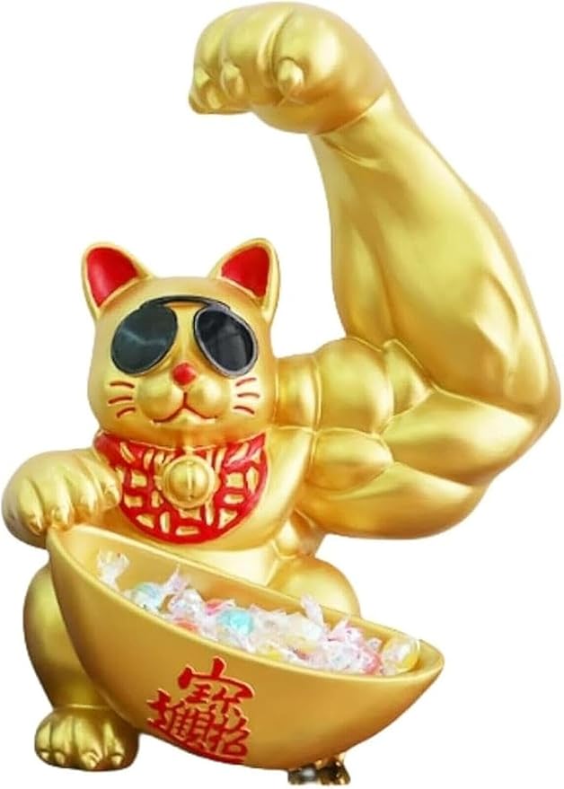 招き猫 招き猫 筋肉招き猫 招き猫 開店祝い 衣替え 招き猫 風水 置物 ギフト 開運 雑貨 開運 財運上昇 記念日祝い ギフト 招き猫置物 ファッション 筋肉招き猫 ギフト 贈り物はどれも良い選択で
