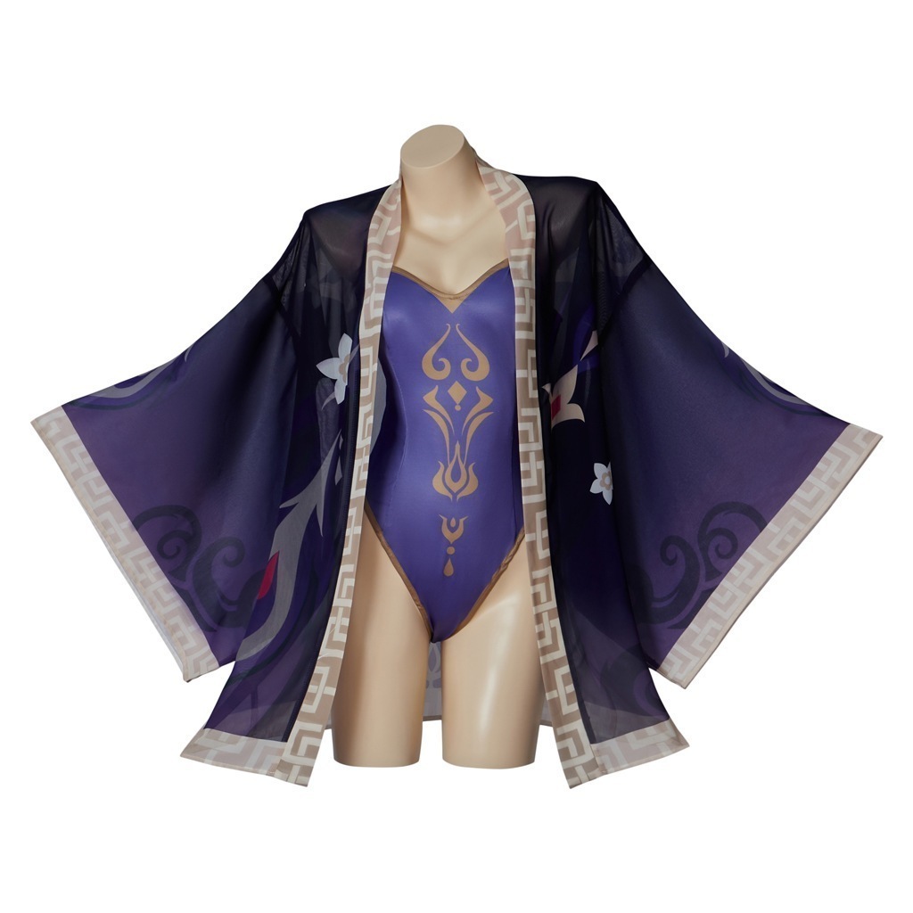 [迅速な配達] 最低価!格! 元神服璃月七星刻晴服コスプレ衣装女装ゲームスーツ少女演技服
