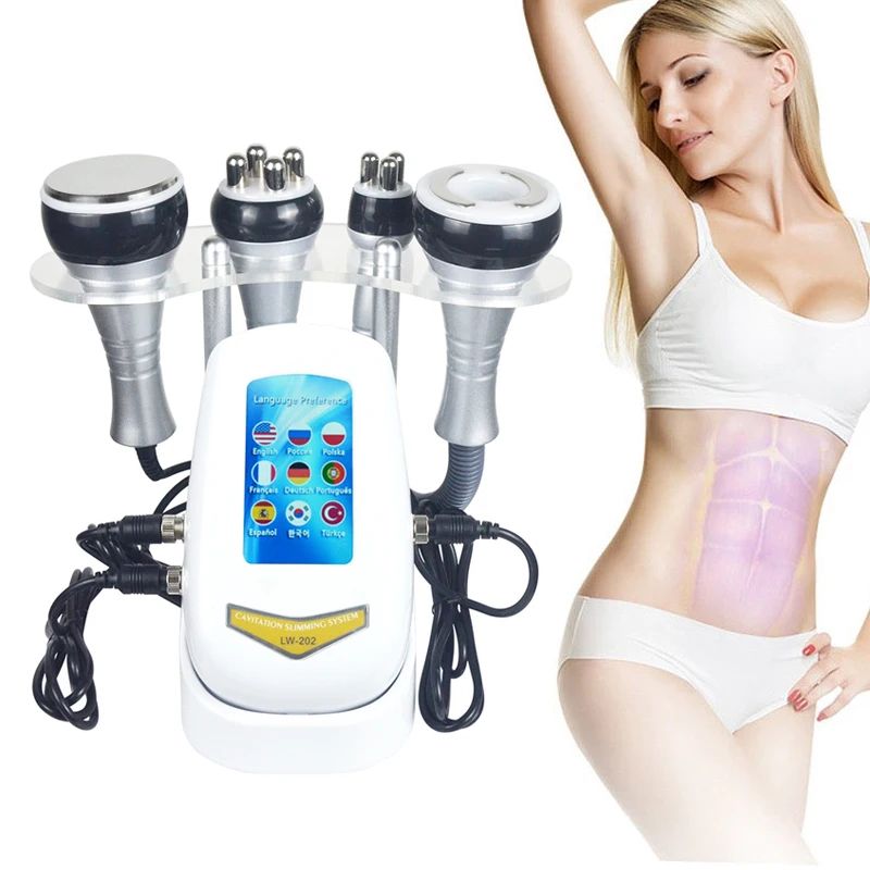 家庭用/業務用3in1 40Khzキャビテーション 光ラジオ波 ボディ 美顔器 多極RF 超音波 ボディ 痩身マシン LEDエステ 目元エステ/ボディーケア/多機能美顔器1