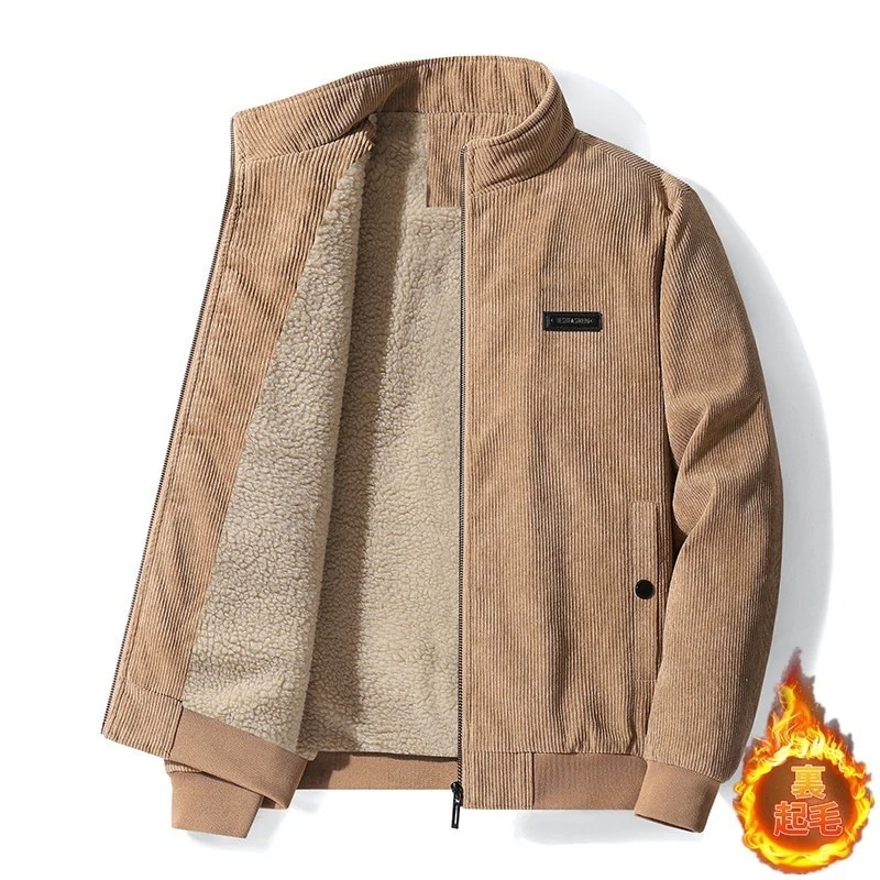 【急速出荷!】ボアジャケット メンズ ボアブルゾン フリースジャケット ジャケット ボアコート アウター もこもこ 防寒 厚手 パーカー 服 ジャケット