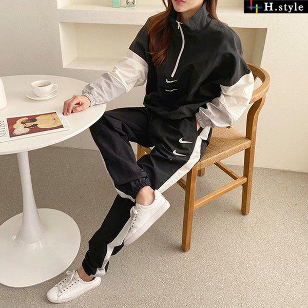 HスタイルPSスウッシュセット/春の新商品/ビッグサイズ/トレーニングセット/ジャージ/マートルック/長袖/アスレジャー