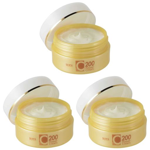 両親媒性 ビタミンC誘導体配合 [obajiではありません] クリーム 国内生産 サラシア(salacia) C200パワークリーム 30g