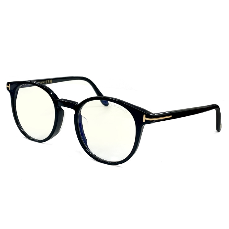 FT5796-K-B 001 ブルーライトカット レンズ 伊達メガネ 度なし メンズ レディース ユニセックス モデル TF5796-K-B FT5796KB TF5796KB FT5796-K-B