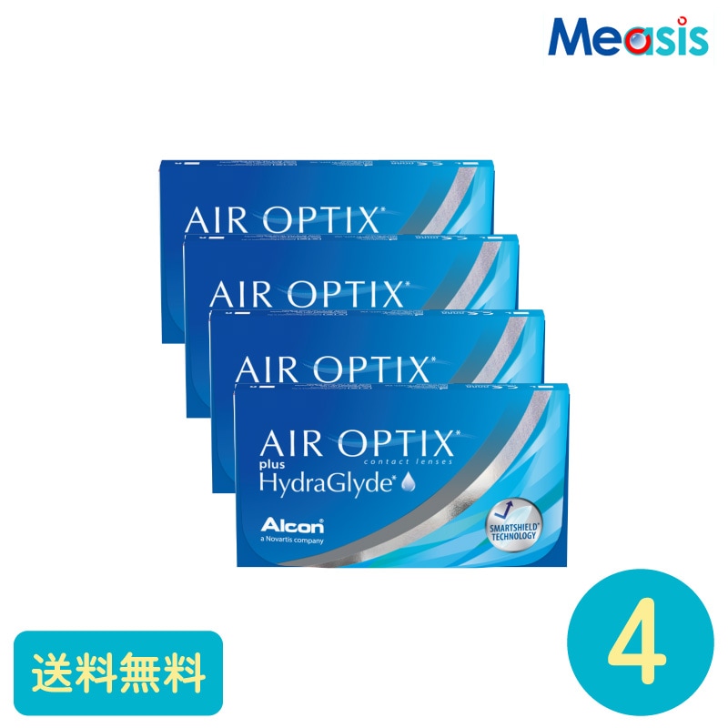 Ｏエアオプティクスプラスハイドラグライド 6枚 4箱 アルコン 2週間定期交換タイプ 7,106円