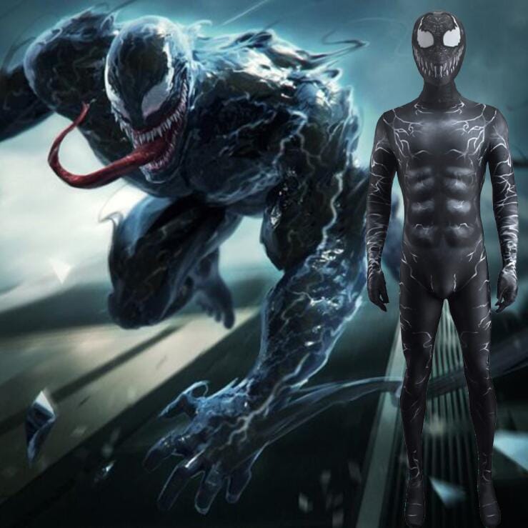 Venom Eddie Brock ゼンタイ コスプレ 衣装 大人 子供 5,609円