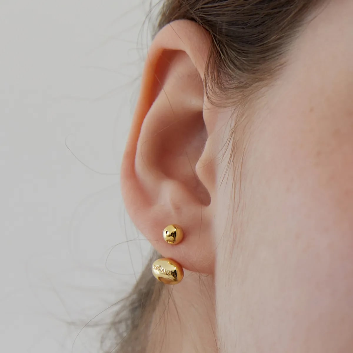 (シルバー925) ボール&エッグ イヤージャケット イヤリング／ピアス 5,900円