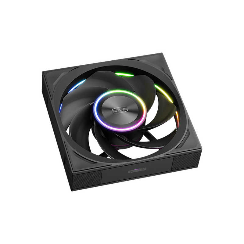 PCCOOLER　ケースファン ［120mm / 3000RPM］リバースVer.　F7X120R-ARGB-BK