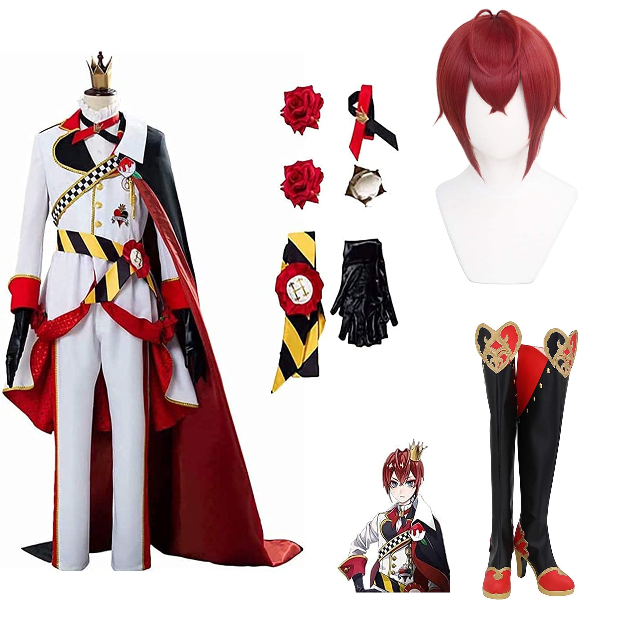 コスプレ 衣装 Riddle リドルローズハート ツイステ ハーツラビュル寮 ふしぎの国のアリス 寮服 コスプレ用衣装 コスプレ衣装 コスチューム 高級 ハロウィーン ハロウィン 学園祭