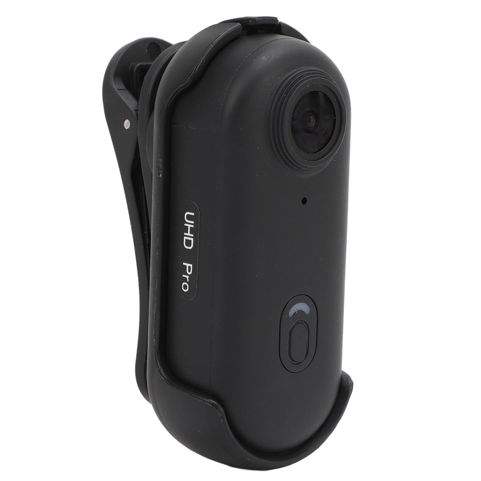 猫の首輪カメラ120広角1080P HD 2.4G WIFI犬POV首輪カメラバッククリップ付きアウトドアスポーツVlog用磁気ウェアラブルビデオレコーダー (黒)