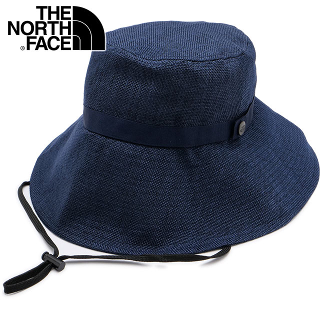メール便 ハイクブルームハット [NN02343-CM] HIKE Bloom Hat メンズ・レディース TNF アウトドア 麦わら帽子 ウォッシャブル ストローハット 速乾 コズミックブルー 正規
