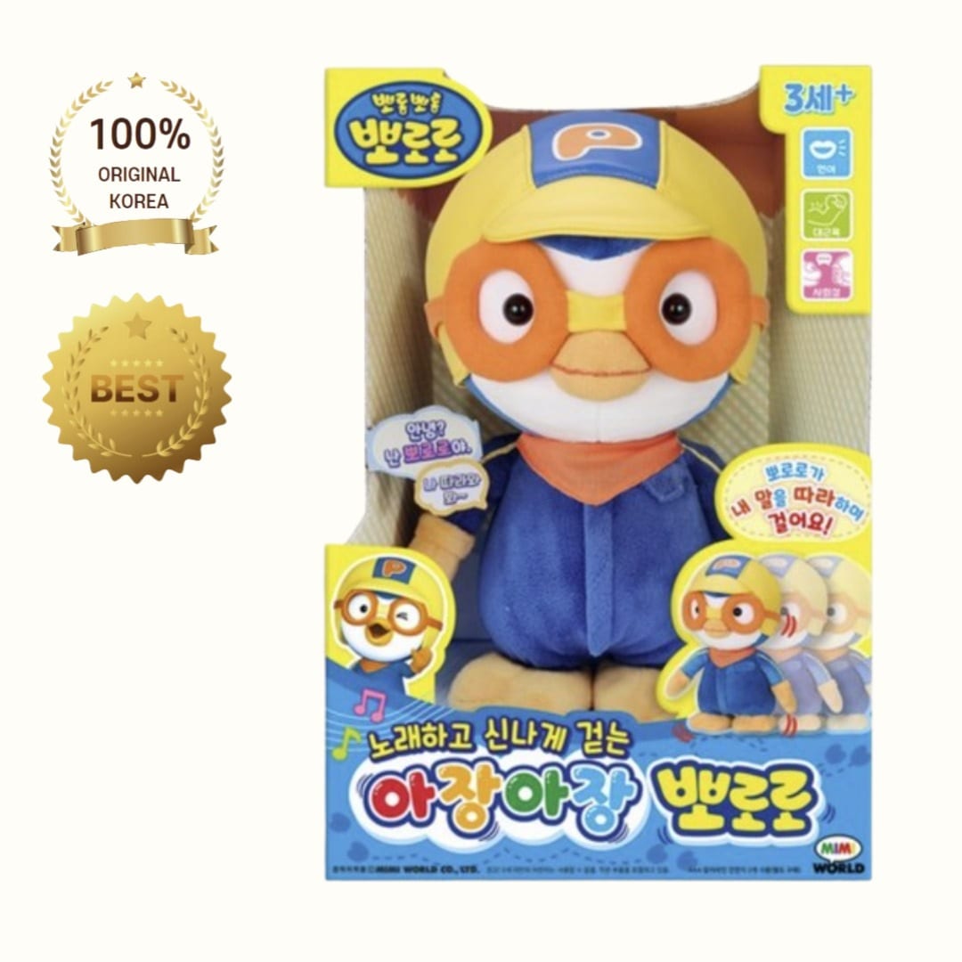 [正品]Poror*Mimi ミミ 歌って歩く アジャジャン ポロ0【おもちゃ, 歌, 歩く】