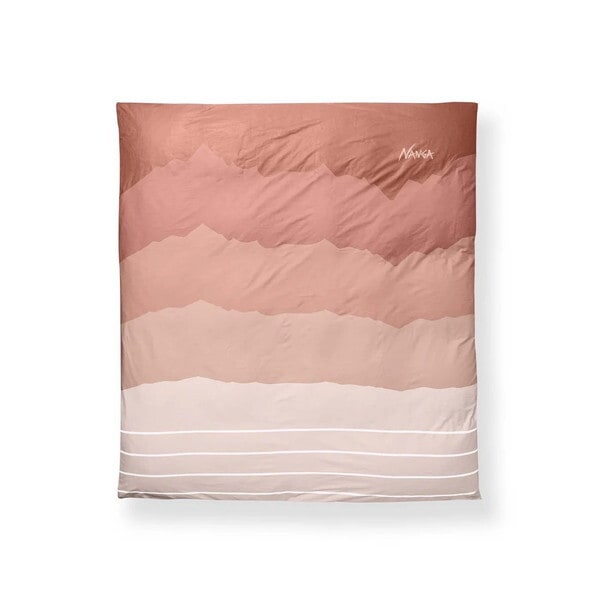 ナンガ DUVET COVER RIDGELINE GRADATION D PINK DOUBLE NZ2454-4F404-B N0000821 デュベカバーリッジライングラデーション ダブル