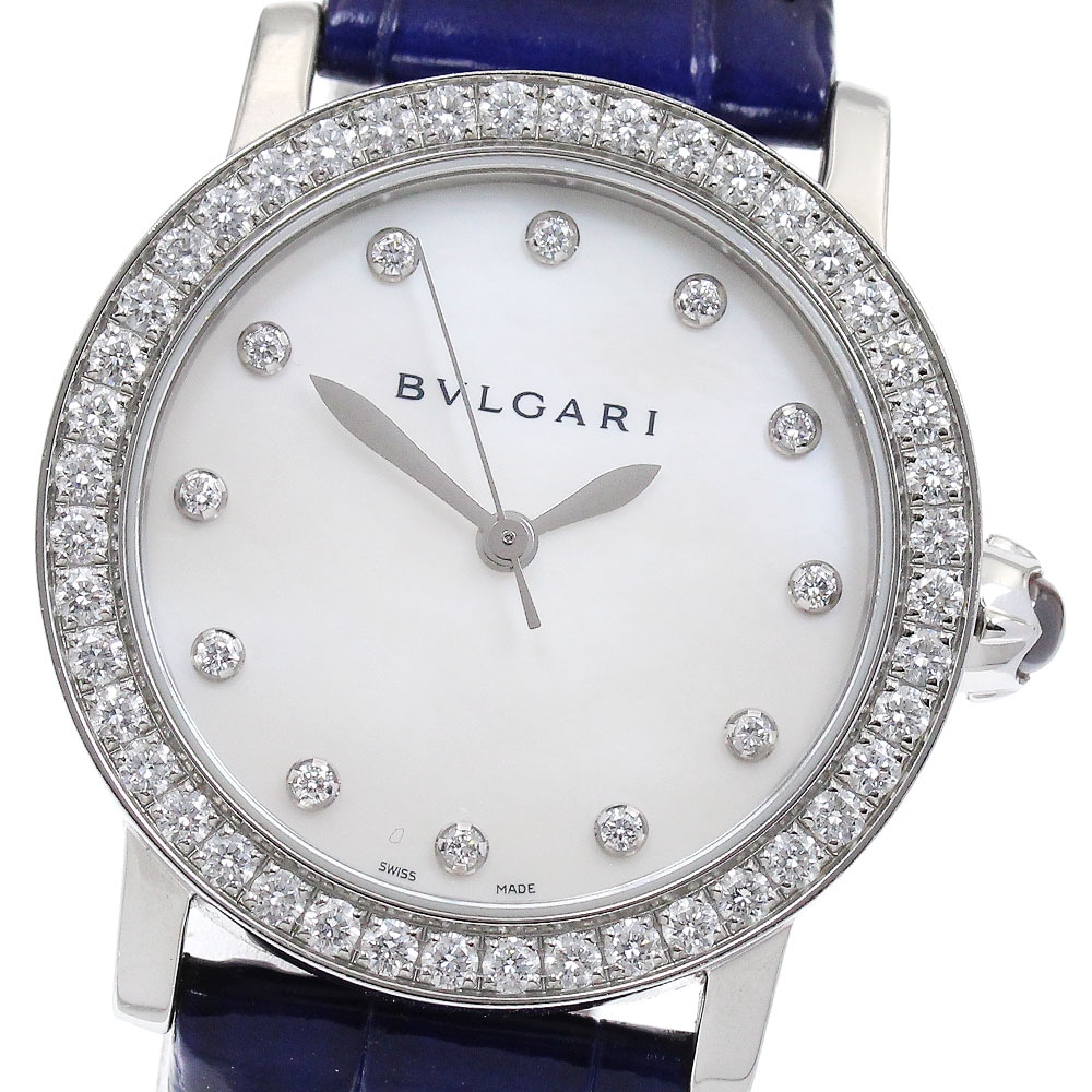 ブルガリ BVLGARI BBL33S ブルガリブルガリ ダイヤベゼル 12P 自動巻き ボーイズ _885241【中古】