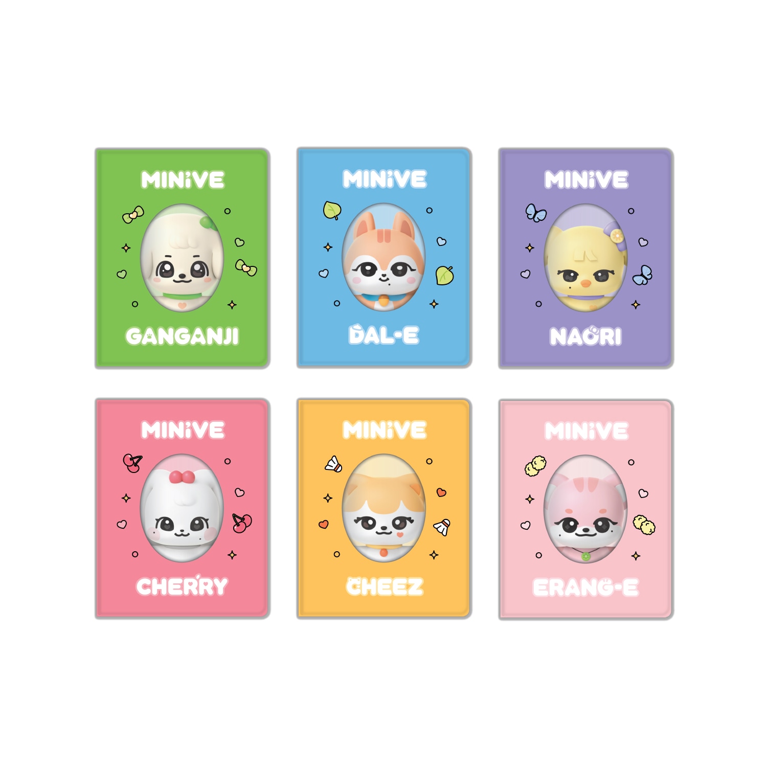 IVE Character MD Minibe Photo Card Binder