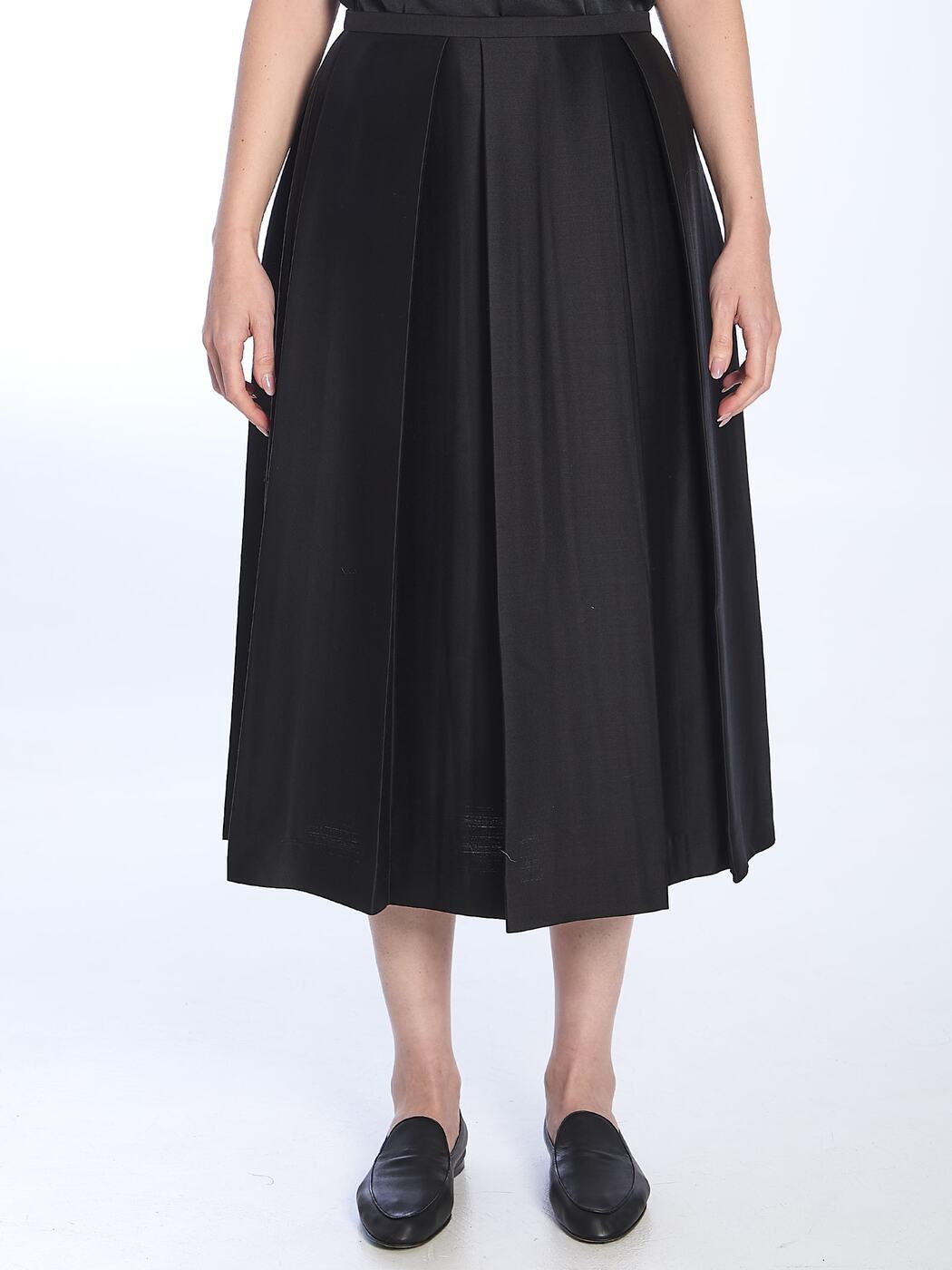 251WRB0273FB0324001 ブラック 春夏2025 スカート レディース ia