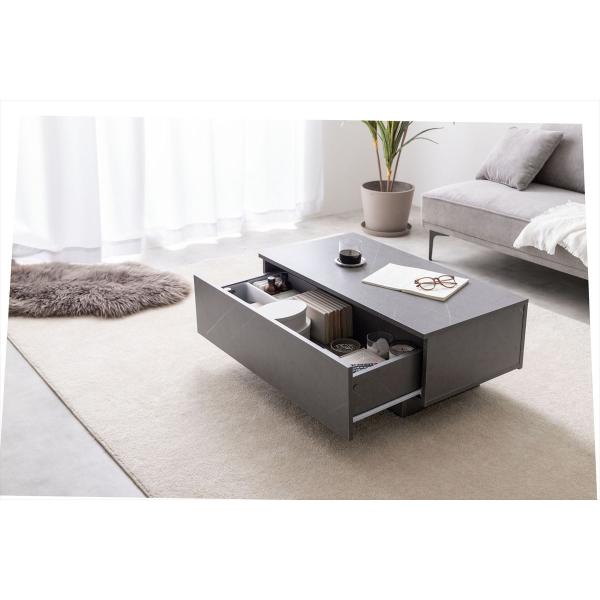 ローテーブル おしゃれ 収納庫 チェスト 引き出し キャスター 北欧モダン テーブル センターテーブル リビングテーブル